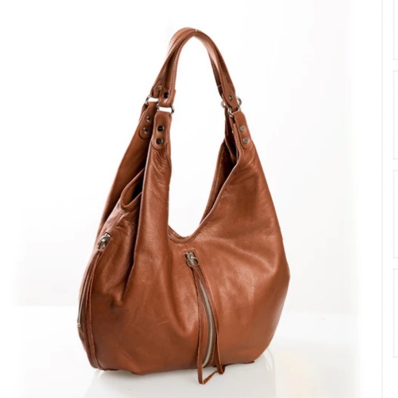 Jacki Easlick Cognac leather hobo bag - BEST SELLER! - Picture 3 of 14